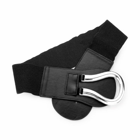 Silver and Black - 36" Bling Belt new - Picture 2 of 2